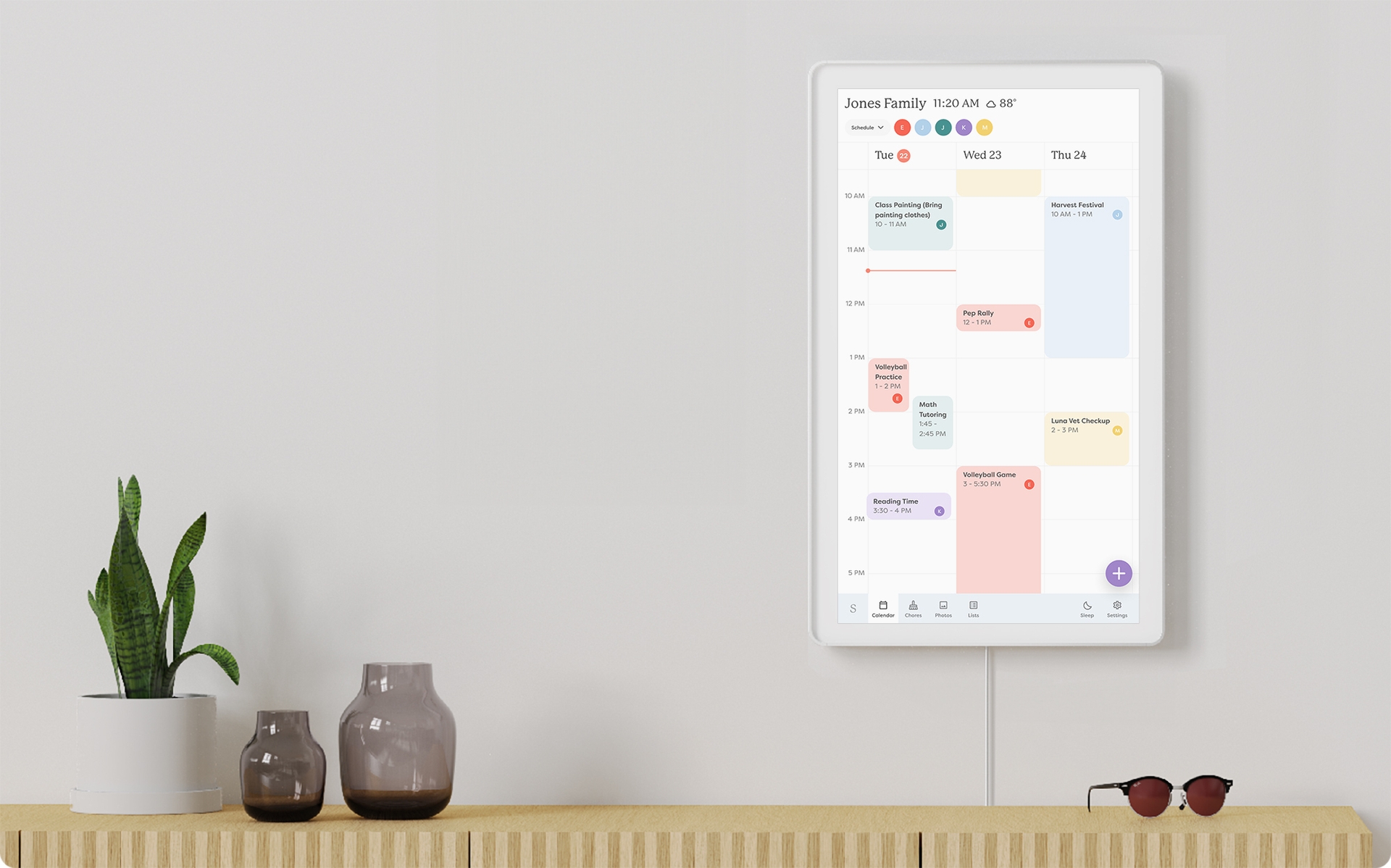 Skylight Smart Touchscreen Family Calendar and Organizer Skylight